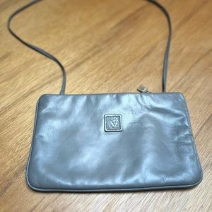 Anne Klein Gray Crossbody Bag